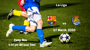 FC Barcelona vs Real Sociedad | La Liga Match